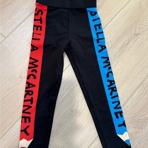 Stella McCartney Black and Blue Kids Leggings Size 6